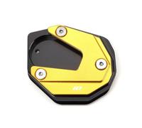 Supporto per Il Piede Piastra Allargata per Supporto Laterale del Piede del Telaio per Moto per K&awasaki per Ninja ZX6R ZX10R ZX-6R ZX-10R Zx6r Zx10r 2017-2025(Yellow-A)