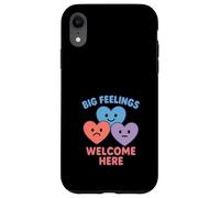 Supporto per il trauma dei cuori curativi del consigliere del dolore dei bambini Custodia per iPhone XR