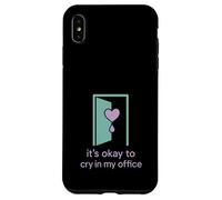 Supporto per il trauma dei cuori curativi del consigliere del dolore dei bambini Custodia per iPhone XS Max