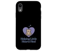 Supporto per il trauma dei cuori curativi del consigliere del dolore dei bambini Custodia per iPhone XR