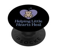 Supporto per il trauma dei cuori curativi del consigliere del dolore dei bambini PopSockets PopGrip Adesivo