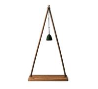 Supporto per Il Vento Chime Schermo in Legno in Legno per La Mangiatoia per