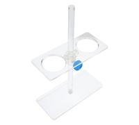 Supporto per imbuto Test Supporto per imbuto a 2 fori Rack per imbuto da