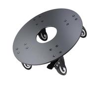Supporto Per Impianti In Metallo Con Cuscinetto A Due Ruote Liscio A Prova Ruggine 12 14 16 "MOVER FORNER Casa E Giardino 500 Libbre Impianto Rotola
