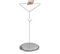 Supporto per in acciaio, supporto verticale per, kit di supporto per friggere | Soluzione multiuso pratica per grigliare, adatto per friggere pollo per