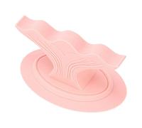 Supporto per in Silicone con Design a Coda di Balena, Base ad Aspirazione Forte per Esercizi di Nail Art Antiscivolo e Stabili, Compatibile con Tutte le Misure delle, Colore Ro
