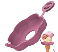 Supporto per , in silicone, per ghiaccioli con cannuccia, per ragazzi e ragazze, giornate calde della stagione estiva, dessert e yogurt, da viaggio all'aperto e