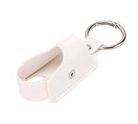 Supporto per Inalatore Custodia Sicura per Inalatore in Pelle PU con Clip per Viaggi a Casa e Ufficio (WHITE)