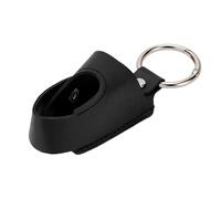 Supporto per Inalatore Custodia Sicura per Inalatore in Pelle PU con Clip per Viaggi a Casa e Ufficio (BLACK)