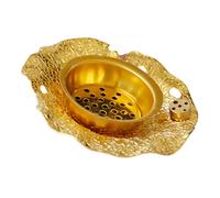 Supporto per incenso a doppio utilizzo bastoncino di incenso a foglia di loto.