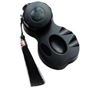 Supporto per inchiostro con coperchio, custodia portatile per inchiostro, supporto per inchiostro calligrafico con coperchio a vite, vassoio per inchiostro a prova di perdite, con nappe per scrivere e