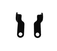 Supporto per indicatore di direzione nero per moto, staffa di riposizionamento anteriore posteriore forcella morsetto per Harley Davidson Dyna 91-05 e Sportster XL 883 1200 97-04