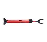 Supporto per ingranaggi in fibra di vetro, supporto ricurvo per telaio, scaffale per attrezzature sportive, base portatile per l'organizzazione degli strumenti di pratica, supporto di montaggio rapido