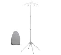 Supporto per interruttore a vapore | 62,99 pollici pieghevole supporto per vapore telescopico | 720 g regolabile in altezza | lega di alluminio con guanto per la lavanderia, bagno hotel, uso da