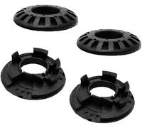 Supporto Per Jeep Per Grand Per Cherokee WJ WG Anteriore Posteriore Superiore E Inferiore Molla Elicoidale Isolante 52088402AB 52088346AB 52088401 52088257 Sospensioni Pneumatiche(Marrone)