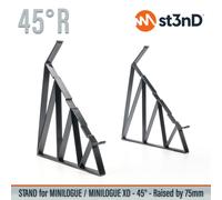 SUPPORTO per KORG MINILOGUE / MINILOGUE XD - 45° - Rialzato (di 75 mm)