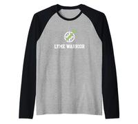 Supporto per la consapevolezza dei guerrieri di Lyme Maglia con Maniche Raglan