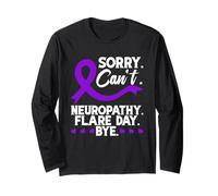 Supporto per la consapevolezza della neuropatia Mi dispiace non può guerriero neuropatico Maglia a Manica