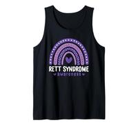Supporto per la consapevolezza della sindrome di Rett Purple Rainbow Canotta