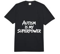 Supporto per la consapevolezza dellautismo Lautismo è Il Mio Super Potere Autistico Comfort Colors Adult Heavyweight T-Shirt