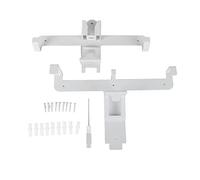 Supporto per la conservazione del supporto a parete per PSVR2 Stabile supporto per supporto a parete durevole per accessori per cuffie per controller PSVR2 Materiale ABS 13,78