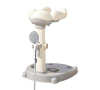 Supporto Per La Doccia Per Bambini - Supporto Regolabile - Pedana Antiscivolo Per Bimbi In Piedi Sotto La Doccia,Per La Casa La Vasca L'Appartamento I Viaggi Gli Hotel Adatto A Ragazzi E Ragazze