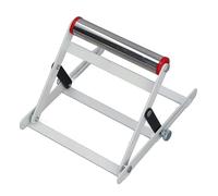 Supporto per la macchina taglio Altezza dell'altezza regolabile Rolbo di supporto materiale pieghevole robusto staffa di supporto per Workbench inossidabile 55 a 135 mm