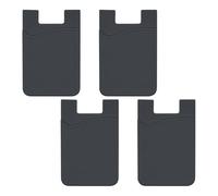 Supporto per la mappa manuale per attaccare i titolari di carte del telefono cellulare 4 x sul retro, adesivo autoadesivo per lo scambio di denaro del telefono cellulare |