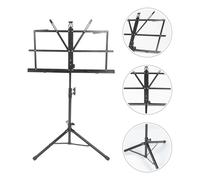 Supporto per la nota di notazione musicale a treppiede regolabile 1Set