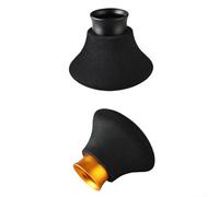 Supporto per la pancia per canna da pesca in mare profondo, costruito con anima in lega di alluminio ed EVA per resistenza alla ruggine e assorbimento degli urti, adatto per uso marino (nero)