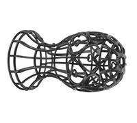 Supporto per la parrucca pieghevole professionale per asciugatura e spazio di archiviazione atti per saloni o usi a casa 1pc nera viola 11.8 pollici (Nero)