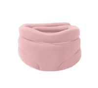 Supporto per la prevenzione del mal di gola, per le strisce cervicali addormentate, per donne e uomini, morbida, traspirante, per alleviare la pressione, confortevole rosa