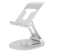Supporto per la ricarica durante l'utilizzo, design portatile e regolabile per laptop da 11 a 16 pollici, fori di dissipazione del calore, base