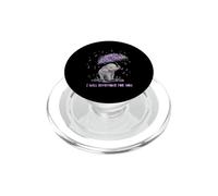 Supporto per la sensibilizzazione sulla demenza con elefante, nastro viola PopSockets PopGrip per MagSafe