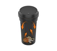 Supporto per la spazzatura 'auto - ABS | Bin dà rifiuti portatili con coperchio a prova di d? Odore | Contenitore di Basûra di perdita impermeabile-pro?f, organizzatore di Cãr per viaggi