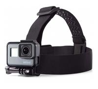 Supporto per la testa compatibile con le action camera GoPro, fascia elastica regolabile per riprese POV a mani libere