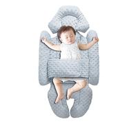 Supporto per la testa del seggiolino auto per bambini, cuscino di supporto per il corpo per bambini - Morbido supporto per il corpo del bambino - Fodera per passeggino per baby shower, seggiolini auto