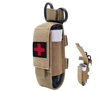 Supporto Per Laccio Emostatico Per Cintura Operativa,Portatile robusto impermeabile,Strumenti di Sopravvivenza con Astuccio per Forbici da Trauma | Da Campeggio Escursionismo Trekking Viaggio Zaino E