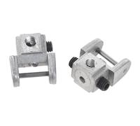 Supporto per lama per da traforo Morsetti per lama per a mano in acciaio inossidabile resistente alla ruggine per progetti taglio accurati del legno Strumento professionale per la del
