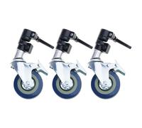 Supporto per lampada mobile per carichi pesanti con rotelle girevoli Rotazione a 360 gradi per fotografi e team produzione video Base stabile per lampada mobile