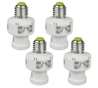 Supporto per lampadina Maclean MCE21W con sensore crepuscolare e timer E27 100W bianco (4)