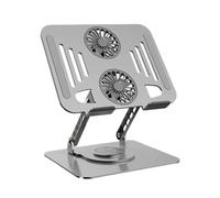 Supporto per laptop - accessorio desktop regolabile | Base pieghevole di raffreddamento | Patto ergonomico compatto per casa, camera da letto, salone, dormitorio, università, biblioteca, azienda