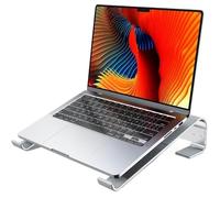 Supporto per laptop in alluminio per scrivania Riser ergonomico per computer compatibile con laptop e notebook da 1017,3 pollici come Pro Air Book