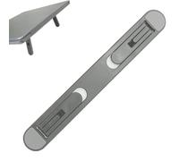 Supporto per laptop, supporto da scrivania pieghevole per computer | Supporto da scrivania regolabile in altezza a 2 livelli, supporto portatile invisibile per tutti i laptop e tablet
