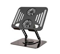 Supporto per laptop | Supporto per laptop rialzato girevole per scrivania - Supporto portatile di raffreddamento per notebook per adulti Computer Camera da Studio Ufficio Casa Lavoro Scrivania