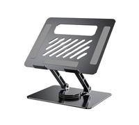 Supporto per laptop - Supporto per scrivania | Supporto per laptop | Supporto per laptop | Supporto regolabile per computer portatile pieghevole girevole a 360 gradi per tablet laptop da 11 a 17,3