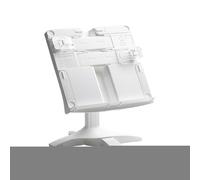 Supporto per laptop, supporto regolabile per lettura, organizer versatile per display con design girevole, supporto per tablet per ricettario, documenti, album, pianificatore, spartito e notebook, 21