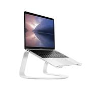TwelveSouth Curve - Supporto ergonomico per MacBook e computer portatili, per casa o ufficio bianco