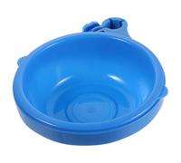 Supporto per Lavabo Facciale da 9,5 Pollici per Carrello Estetico Blu | Anello Rialzato in Plastica, Montaggio a Incastro, per Bacinelle e Utensili Durante il Risciacquo