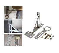 Supporto per lavabo in acciaio con design triangolare per la massima stabil